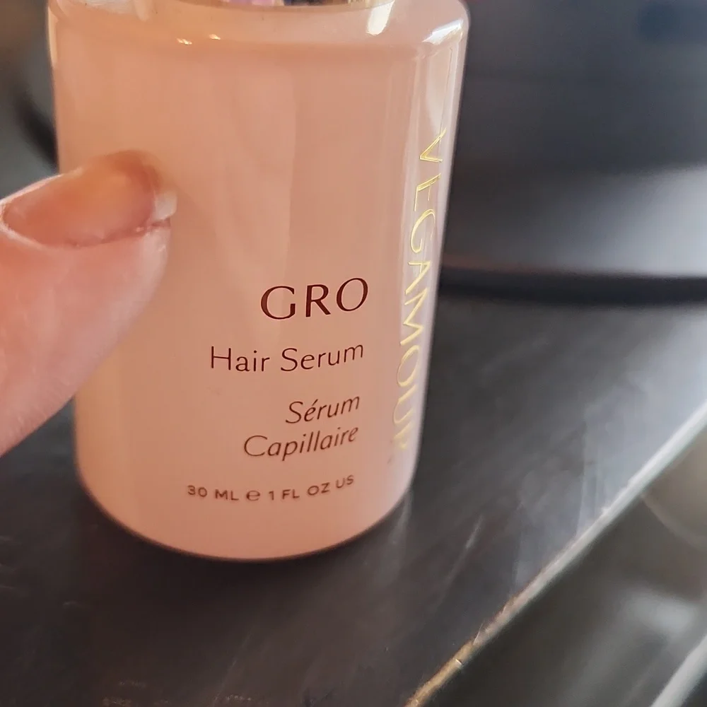 VEGAMOUR GRO Hair Serum for Hair Thinning & Shedding, Thicker Fuller Looking Hai